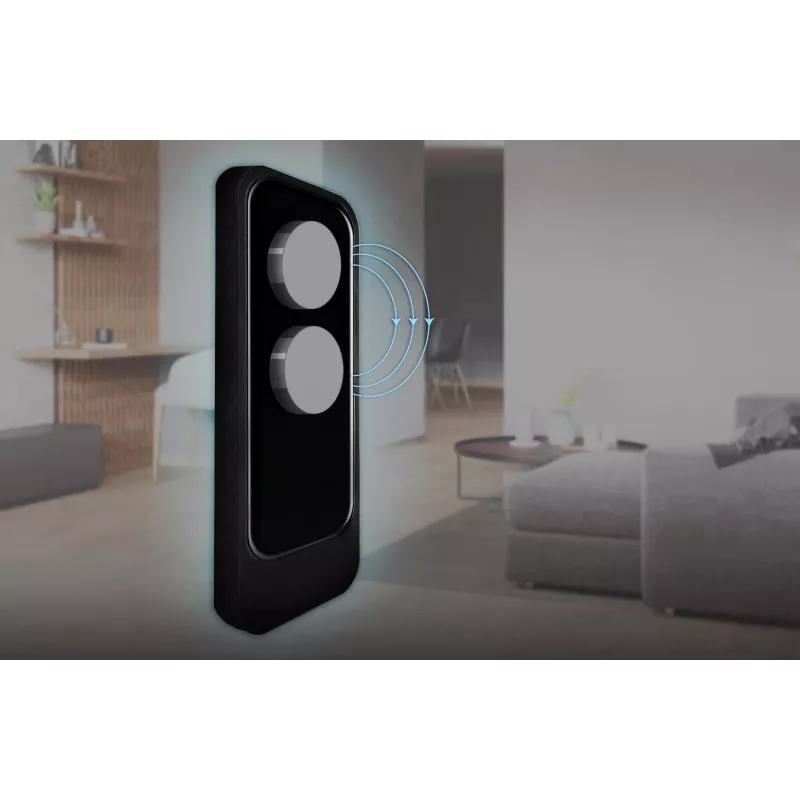 BleBox twinMagnet Black - príslušenstvo pre inteligentný senzor otvárania dverí/okien