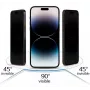 iLike Samsung Galaxy S23 Ultra tvrdené ochranné sklo Privacy Glass čierna