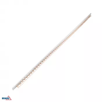 SCHELINGER A19-BBM-1F spojovacia zbernica 1-fázová U-typ 10mm² 54 modulov 63A sivá