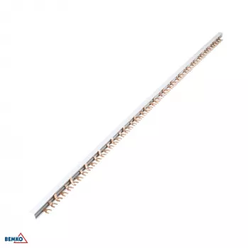 SCHELINGER A19-BBM-3F 3-fázová U-typ zbernica 10mm² 54 modulov sivá