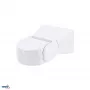 BEMKO PIR pohybový senzor 1200W 180° IP65 biely