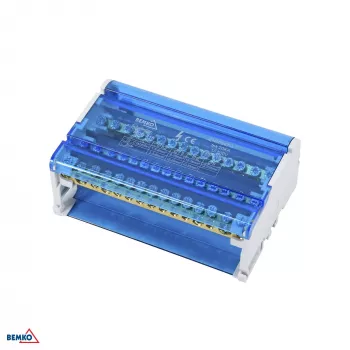 SCHELINGER rozvodný blok 60 svoriek 4x15 (11x5,3mm + 2x7,5mm + 2x9,1mm)