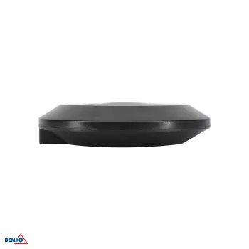 BEMKO mikrovlnný pohybový senzor 800W 360° IP20 okrúhly čierny