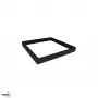 BEMKO ECO Montážny rám pre LED panel 60x60 čierny