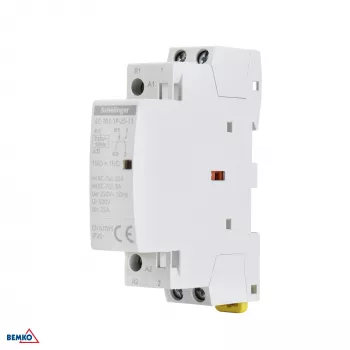 SCHELINGER SC101 Modulárny stykač 1P 25A 1NO+1NC 230V AC