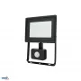 KAFLER KASTEL LED reflektor 30W 4000K 2520lm IP65 čierny s PIR senzorom