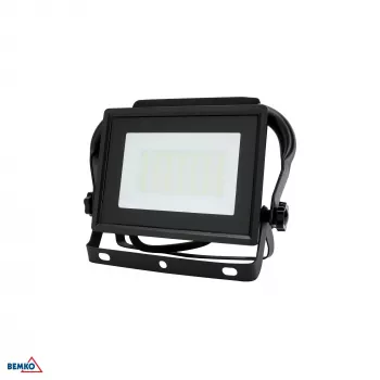 KAFLER KASTEL 2 LED reflektor 30W 6500K 2550lm IP65 čierny prenosný 1,5m