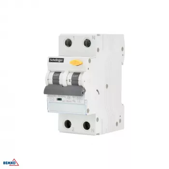 SCHELINGER RCBO 2P B 16A 30mA Typ AC prúdový chránič s nadprúdovou ochranou