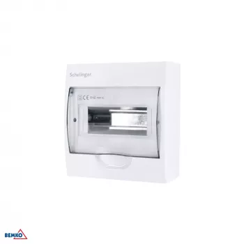 SCHELINGER A80-RDN-IP40-NPE-08P Nadomietkový rozvádzač IP40 8N+8PE 1x8P
