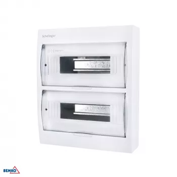 SCHELINGER A80-RDN-IP40-NPE-24P Nadomietkový rozvádzač IP40 24N+24PE 2x12P