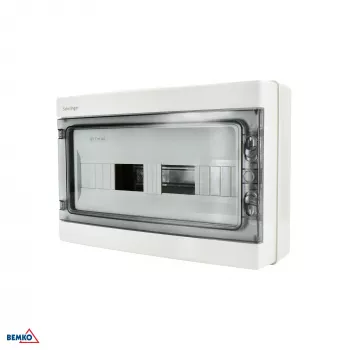 SCHELINGER A80-RHN-IP65-NPE-18P Nadomietkový rozvádzač IP65 18N+18PE 1x18P sivý
