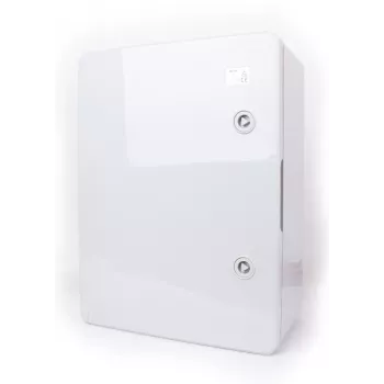 ADELID Elektrický rozvádzač ABS IP65 300x400x170mm svetlosivý RAL7035