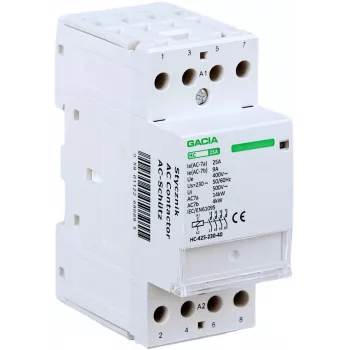 GACIA HC 4P/25A 4NO 230V modulárny stýkač