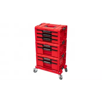 QBRICK SYSTEM PRO DRAWER WORKSHOP SET 3 RED ULTRA HD CUSTOM