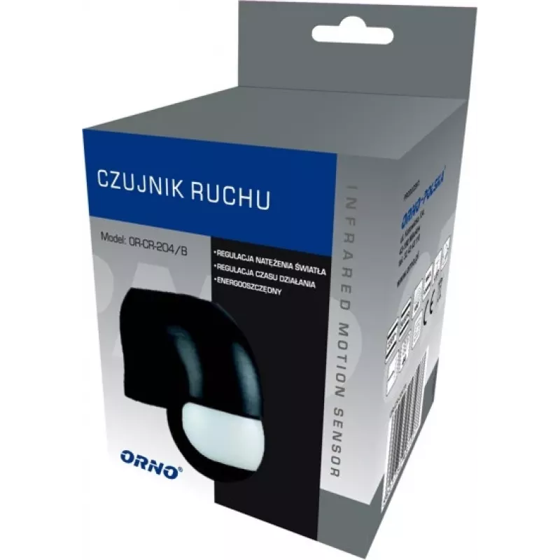 ORNO OR-CR-204/W PIR snímač pohybu biely