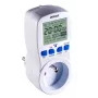 ORNO OR-PRE-409 digitálny týždenný programovateľný časovač, 230V, 16A, 10 programov, LCD displej, odpočítavanie
