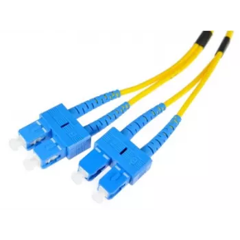 OPTIX jednovidové duplexné SC/UPC na SC/UPC optické patch kábel 2m