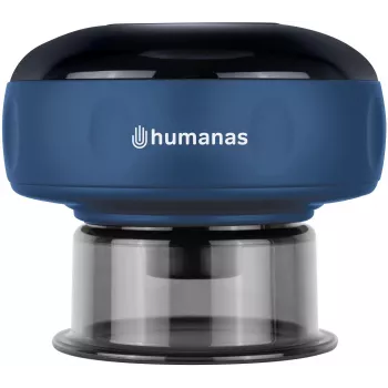 Humanas BB01 Plus elektronický masážny prístroj na baňkovanie - modrý