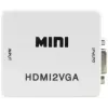 PULSAR HDMI na VGA konvertor so zvukom - čierny