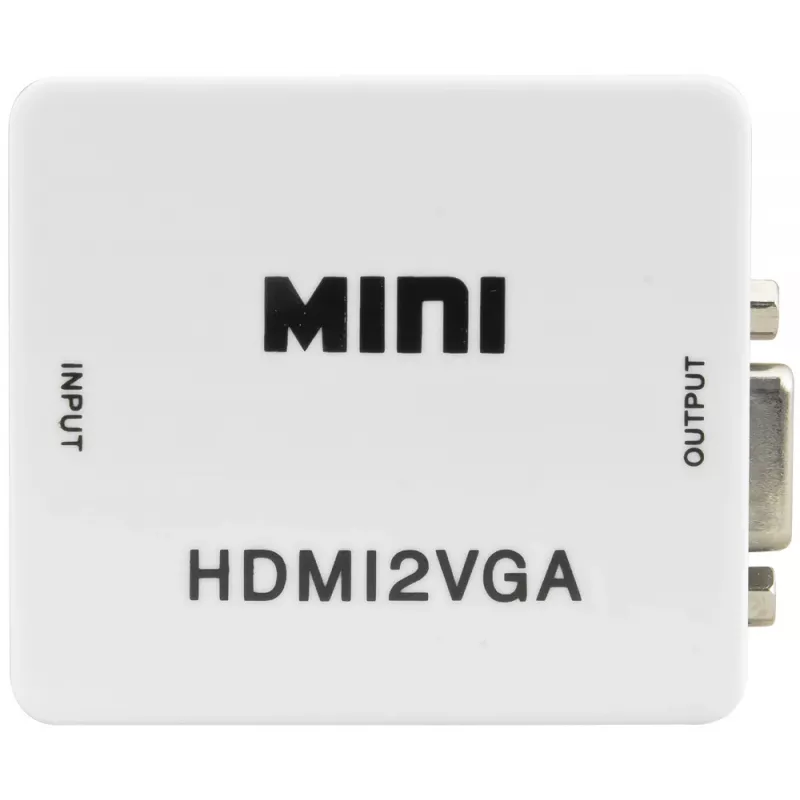PULSAR HDMI na VGA konvertor so zvukom - čierny