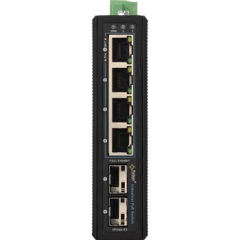 PULSAR ISFG64-BT priemyselný switch (4x PoE, 2x SFP)