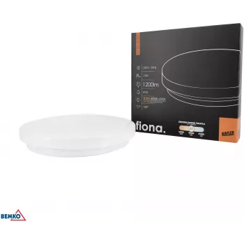KAFLER FIONA LED stropné svietidlo 12W 3000/4000/6500K 1200lm IP20 biela