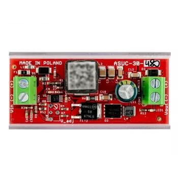 ATTE ASUC-30-480-OF DC/DC boost menič 48V 10A 480W DIN lišta
