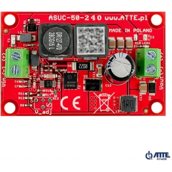 ATTE ASUC-50-240-OF DC/DC menič 50W 24V vstup 5V výstup