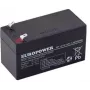 EUROPOWER EP 1.2-12 AGM batéria 12V 1,2Ah (životnosť 6-9 rokov)