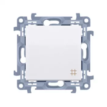 KONTAKT SIMON 10 modul biely striedavý prepínač so skrutkovými svorkami 10AX 250V