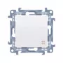 KONTAKT SIMON 10 modul biely striedavý prepínač so skrutkovými svorkami 10AX 250V