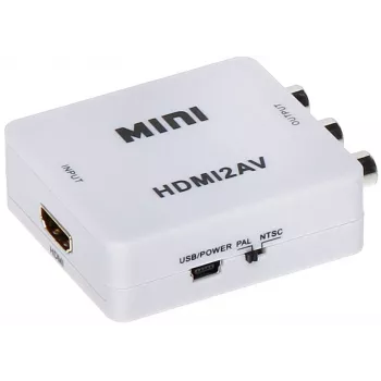 DELTA HDMI na AV konvertor - čierny