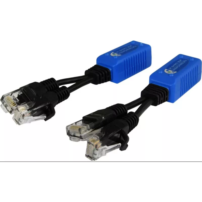 Pulsar P-POE2 pasívny PoE splitter 2x RJ45 konektor samec na 1x RJ45 konektor samica