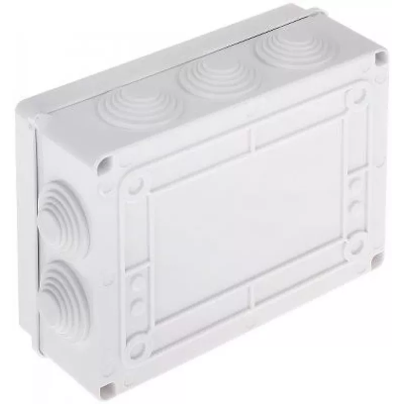 DELTA PK-200X155 pripojovacia krabica IP65 200x155x80mm sivá