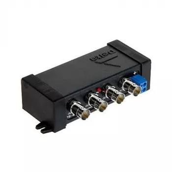 DELTA TR-4P/70 4-kanálový pasívny video balun / transformátor pre AHD/TVI/CVI/CVBS do 70m