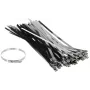 Nerezová káblová páska SSCT-300X7.9 100 kusov DELTA montáž