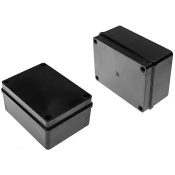 Hermetická rozvodná krabica 150x110x70mm IP65 bez halogénov čierna PAWBOL S-B316C