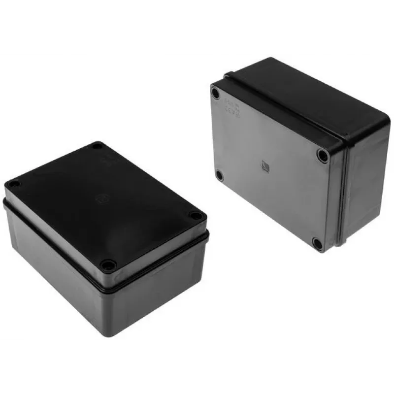 Hermetická rozvodná krabica 150x110x70mm IP65 bez halogénov čierna PAWBOL S-B316C