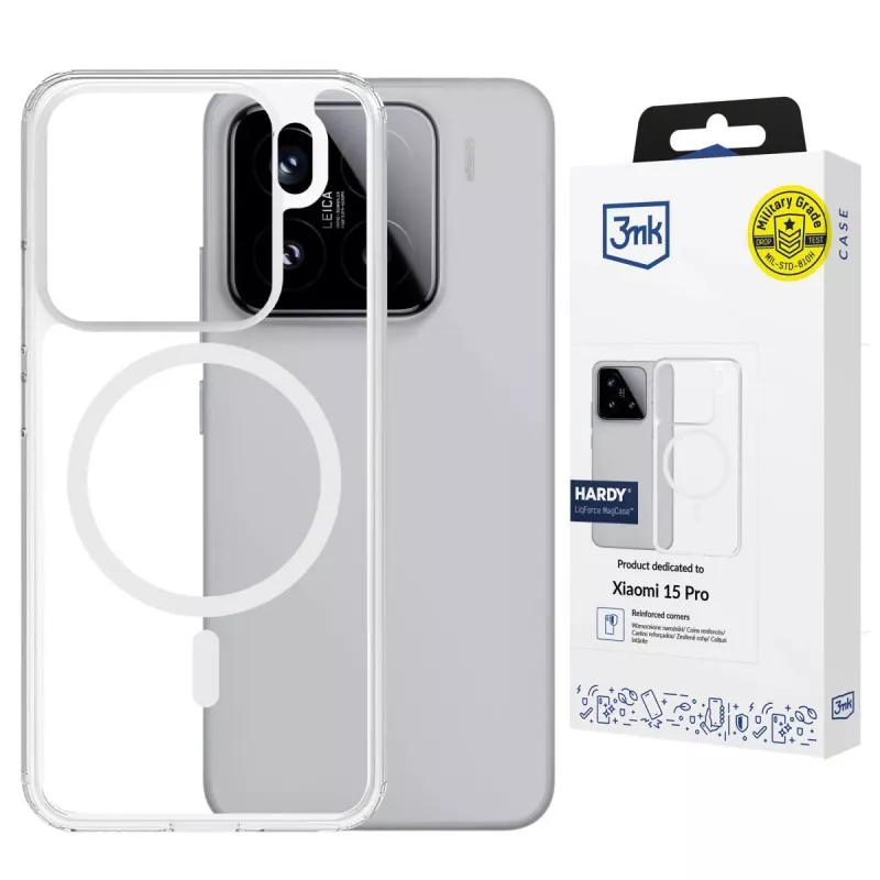3MK PROTECTION Xiaomi 15 Pro - 3mk Hardy LiqForce MagCase zadný kryt čierny
