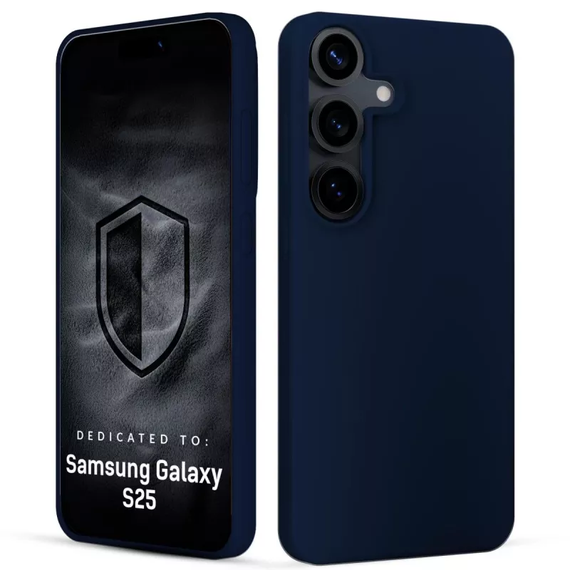 3MK PROTECTION Samsung Galaxy S25 - 3mk Hardy Mellow puzdro tmavomodré