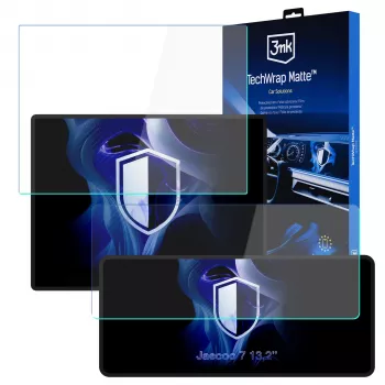3MK PROTECTION Jaecoo 7 13,2 palca 2024- 3mk TechWrap matná sada ochranných fólií 2v1 (centrálny displej + prístrojový panel)