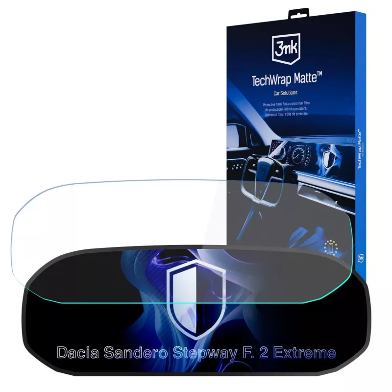 3MK PROTECTION Dacia Sandero Stepway F. 2 Extreme - 3mk TechWrap matná ochranná fólia na prístrojový panel