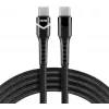 EVERACTIVE USB-C na USB-C kábel CBB-1PDRS 100cm 48V 5A 240W RGB LED