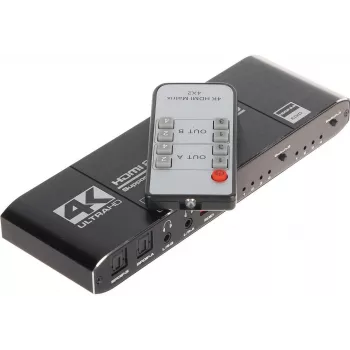 HDMI prepínač 4x2 matica 4K@30Hz HDMI-SW-4/2-MATRIX