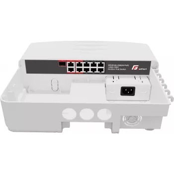 GETFORT GF-6221-GGUF-PO priemyselný vonkajší PoE switch 6FE+2GE+2GB+1SFP IP65