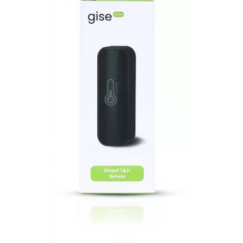 GISE smart snímač teploty a vlhkosti Wi-Fi čierny | Tuya | GTHS-WF-01-B