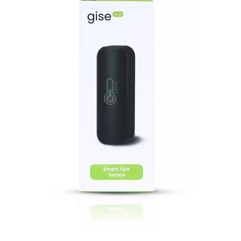 GISE smart snímač teploty a vlhkosti Wi-Fi čierny | Tuya | GTHS-WF-01-B