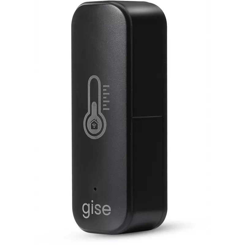 GISE smart snímač teploty a vlhkosti Wi-Fi čierny | Tuya | GTHS-WF-01-B