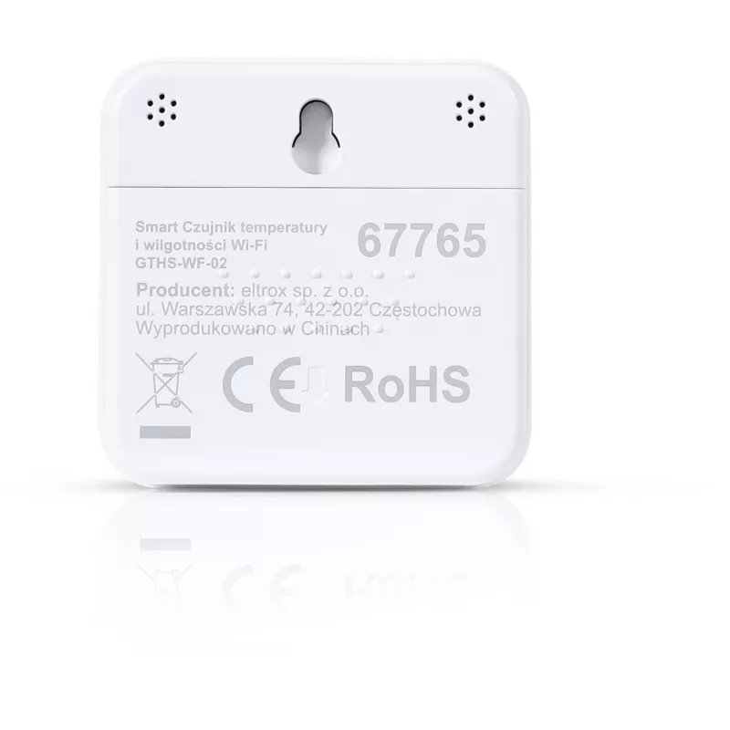 GISE smart snímač teploty a vlhkosti Wi-Fi Tuya GTHS-WF-02