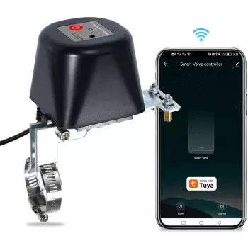 GISE GV-WF Smart Wi-Fi ovládanie vodného/plynového ventilu, kompatibilné s Tuya